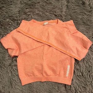 Gymshark cropped long sleeve top